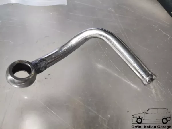 7604525 7574214 Water Pipe Hose Stainless Steel Turbo Lancia Delta HF Turbo View Right