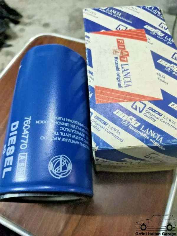7604770 46805832 - Oil Filter - Fiat Lancia Alfa Romeo View Front
