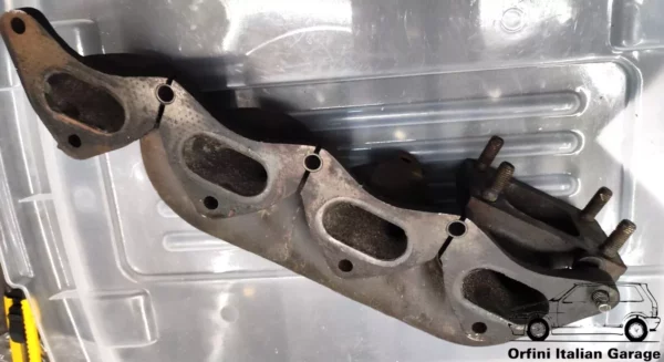 7611169 7611170 Lancia Delta Integrale Thema Exhaust Manifold Colletore Scarico View Front