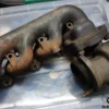 7611169 7611170 Lancia Delta Integrale Thema Exhaust Manifold Colletore Scarico View Rear