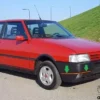 7613916 7614048 - Red Trim for Bumpers - Fiat Uno Turbo IE MK2 View Front