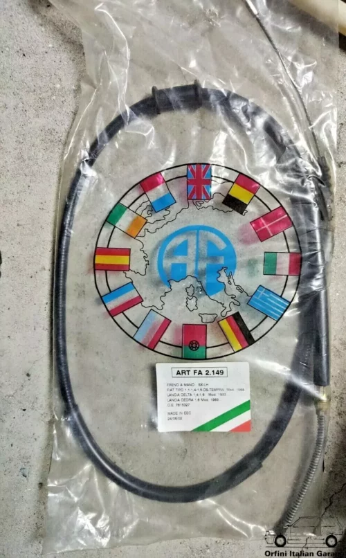 7615327 92323734 - Hand Brake Handbrake Cable Fiat Lancia View Rear
