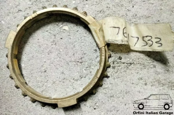 7617533 Synchro Ring Synchronizer Gearbox Fiat Lancia Panda Uno Y10 Cinquecento View Front