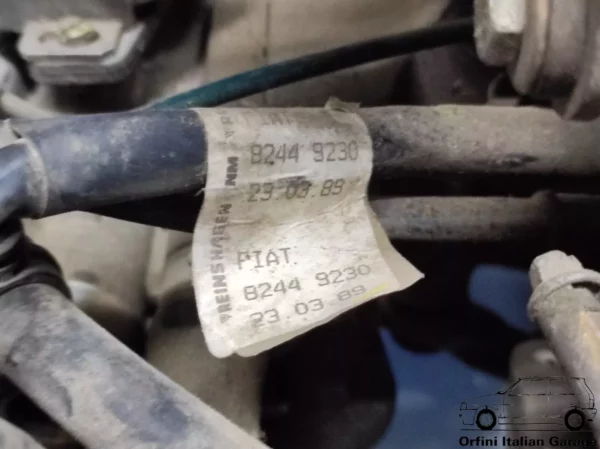 7619100 7619424 Intake Manifold Injectors Throttle Body Lancia Thema Turbo 16v View Front