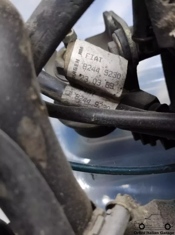 7619100 7619424 Intake Manifold Injectors Throttle Body Lancia Thema Turbo 16v View Front Close Up