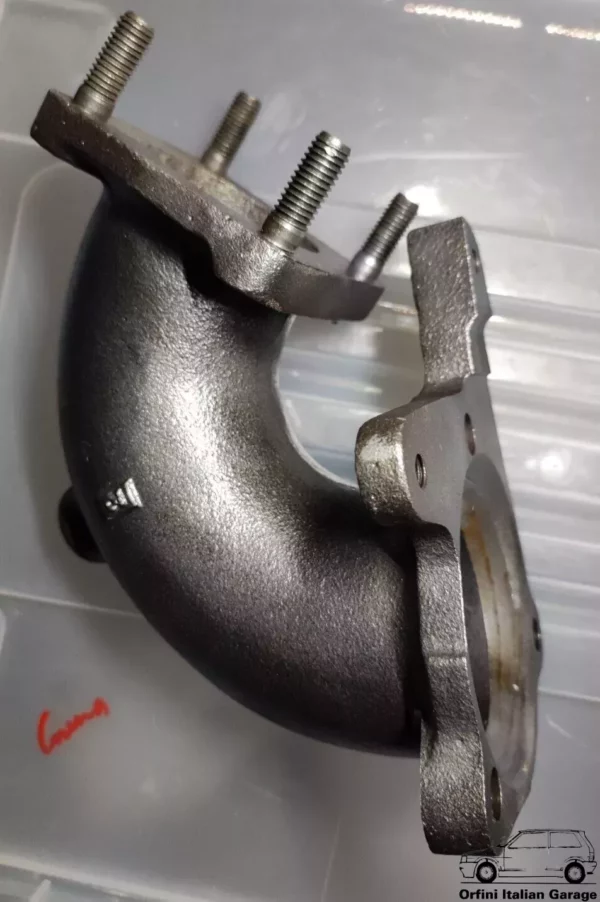 7627490 7627998 Exhaust Pipe Hose Turbo Lancia Thema S2 2.0 Turbo 16V View Front