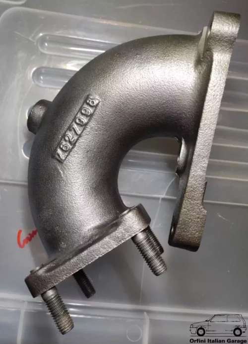 7627490 7627998 Exhaust Pipe Hose Turbo Lancia Thema S2 2.0 Turbo 16V View Rear