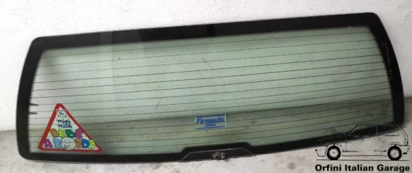 7627526 7627529 Back Door Tailgate Window Vetro - Fiat Tempra Weekend View Front