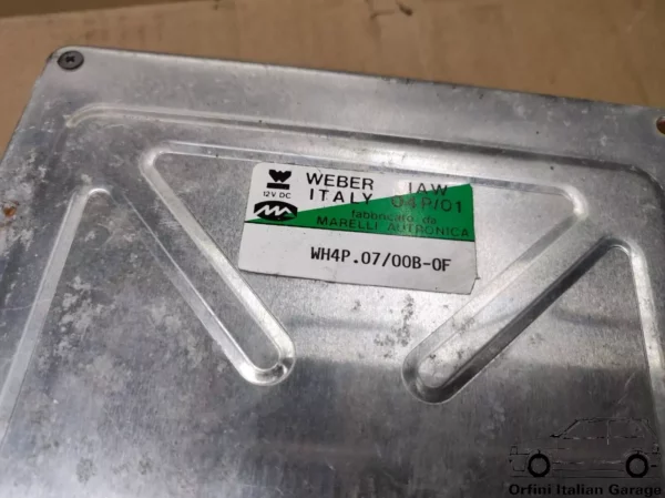 7629003 WH4P.0700B-0F Magneti Marelli Engine ECU Lancia Delta 1.6 GT IE View Rear