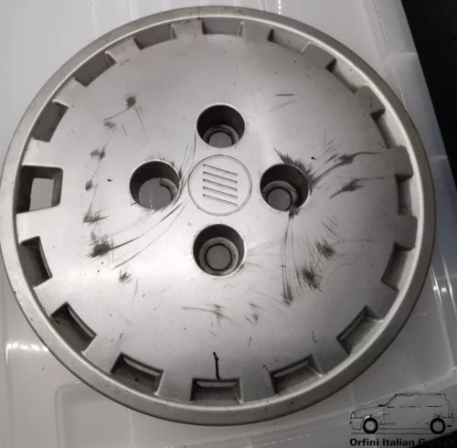 7629745 Fiat Uno MK2 Wheel Hub Cap Borchie Coprimozzo View Upper