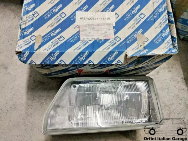 7629824 7629822 Front Left Carello Headlight - Fiat Cinquecento View Rear