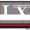 7633656 7633657 Autobianchi Lancia Y10 LX Side Decals Adhesive Adesivi View Rear