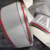7633658 7633659 Autobianchi Lancia Y10 LX Silver Side Decals Adhesive Adesivi View Front
