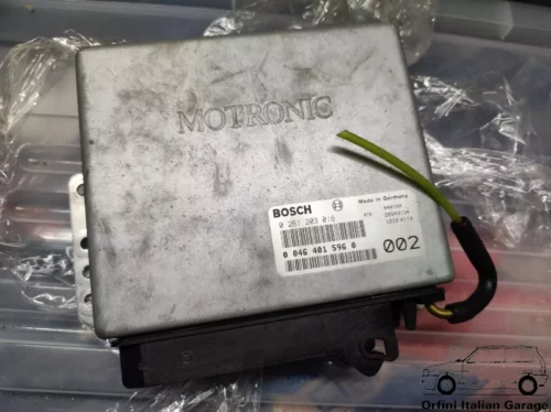 7637023 46401596 0261203016 Engine ECU Lancia Thema S3 2.0 Turbo 16V View Front