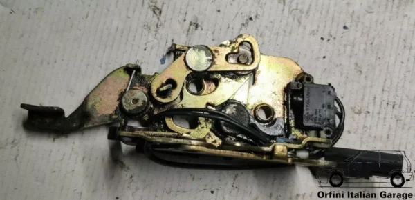 7637237 Fiat Uno MK2 Rear Left Door Lock View Front