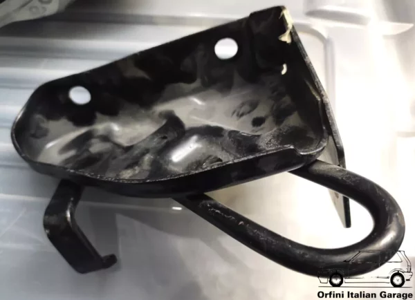 7640529 Rear Left Bumper Support Bracket Fiat Cinquecento View Rear