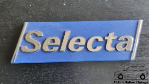7640870 7660137 7704266 7685060 Fiat Tipo Selecta Side Badge View Front