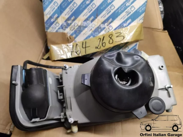 7642683 7683229 Front Right Carello Headlight - Fiat Uno MK2 View Front