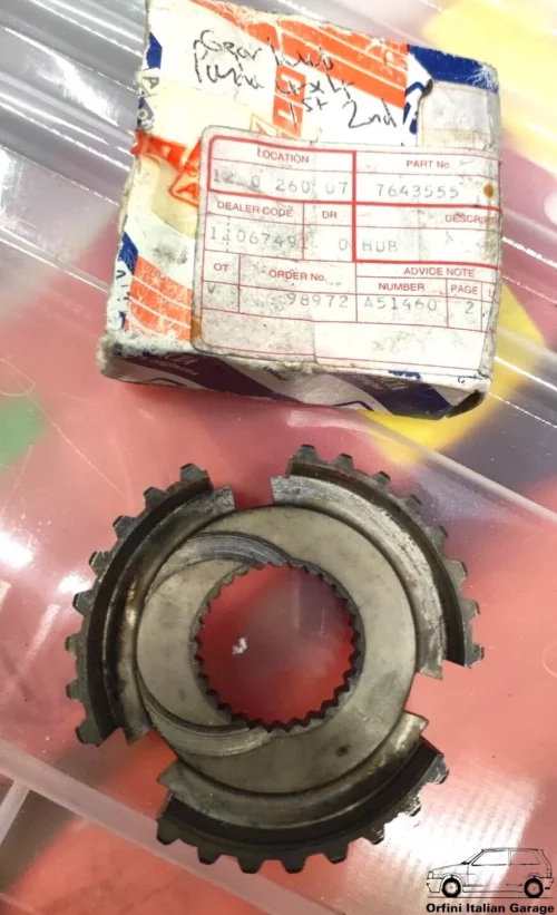 7643555 46747624 Hub Gearbox Fiat Panda Cinquecento Seicento Uno Lancia Y10 View Front