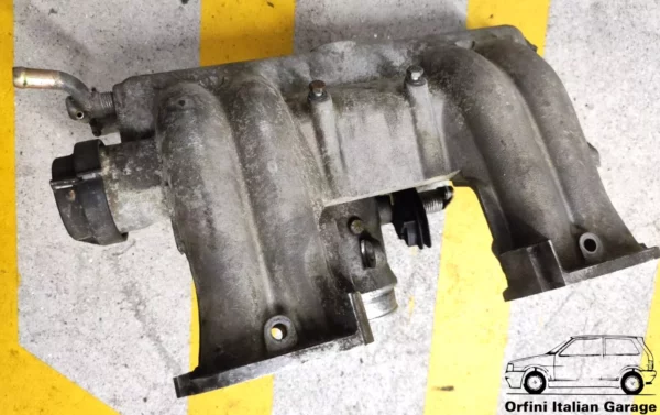 7648304 7648305 Intake Manifold Fiat Uno Turbo IE MK2 1.4 View Rear