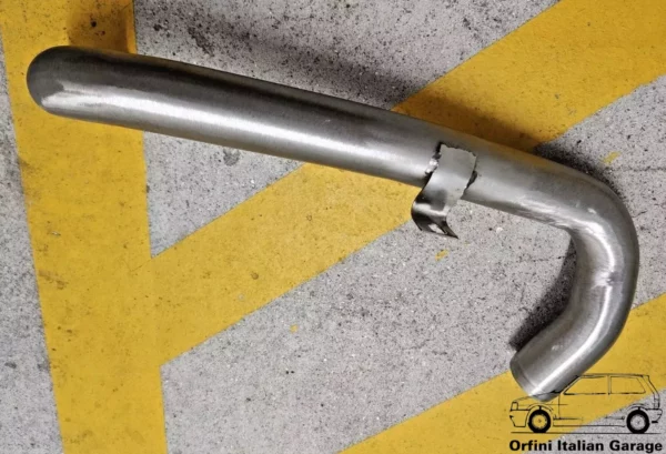 7658313 - Stainless Steel Intercooler Pipe Hose Fiat Uno Turbo IE 1400 MK2 View Rear
