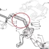 7659994 Alternator Heating Cooling Hose Pipe Fiat Uno Turbo IE MK2 View Front