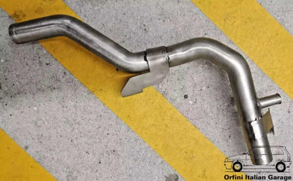 7663934 Stainless Steel Water Pipe Lancia Delta 4WD 8V KAT View Front