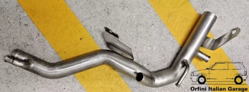 7663934 Stainless Steel Water Pipe Lancia Delta 4WD 8V KAT View Rear