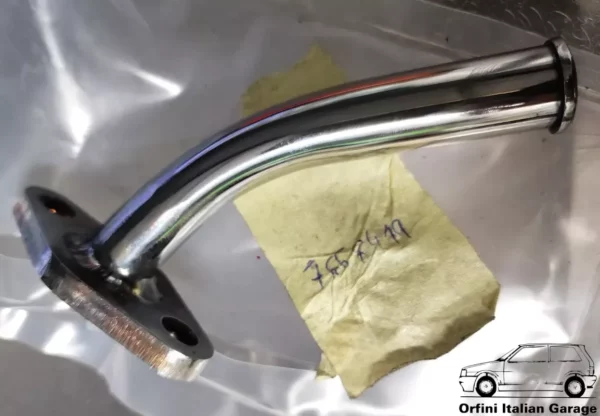 7668419 Oil Pipe Hose Stainless Steel Turbo Fiat Uno Turbo IE Punto GT View Front