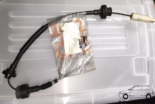 7674443 7610378 7784315 Clutch Cable Lancia Dedra Fiat Tipo View Front