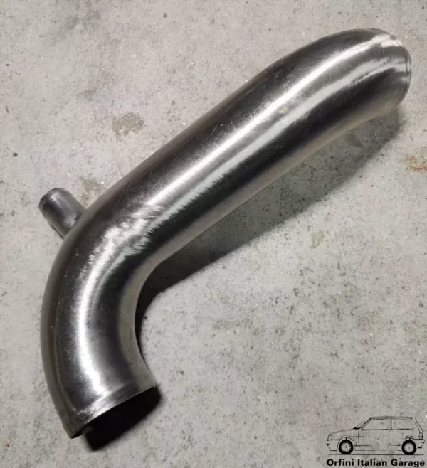 7676937 Stainless Steel Air Intake Pipe Hose Fiat Uno Turbo IE MK2 1.4 View Right