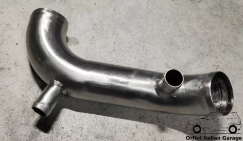 7676937 Stainless Steel Air Intake Pipe Hose Fiat Uno Turbo IE MK2 1.4 View Left