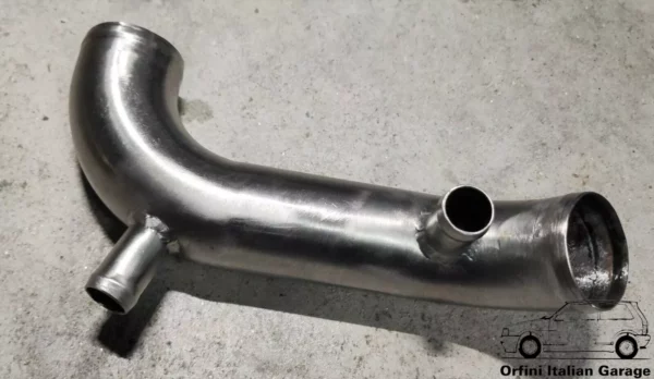 7676937 Stainless Steel Air Intake Pipe Hose Fiat Uno Turbo IE MK2 1.4 View Left
