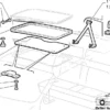 7677227 - Sunroof Rubber Gasket Guarnizione Tetto Apribile Fiat Cinquecento View Front