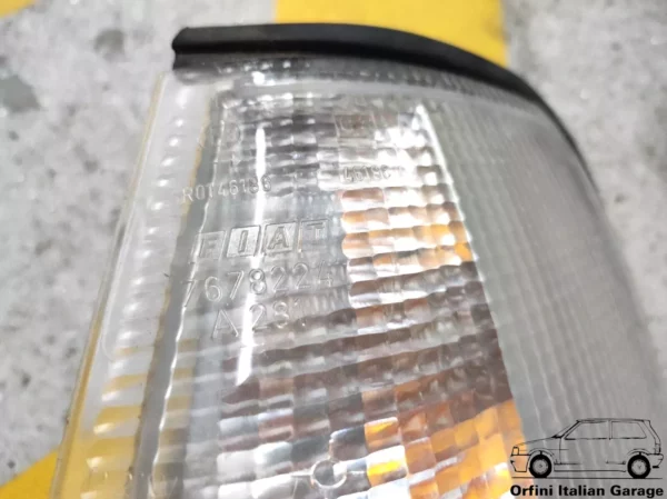 7678224 9944977 9943063 Left Clear Blinker Indicator - Fiat Tempra View Front