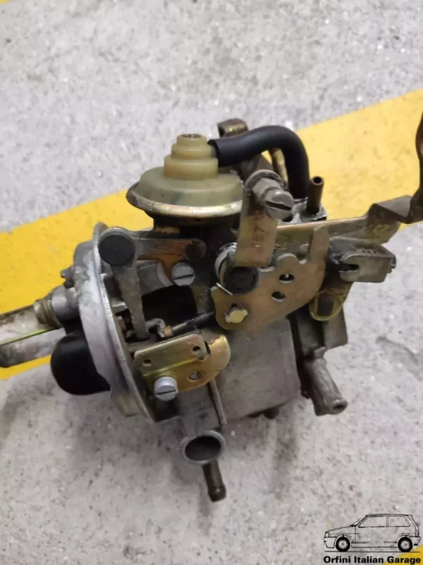 7681370 7681368 7621904 7697794 Fiat Uno 45S Weber 32 TLF 4 Carburettor View Front