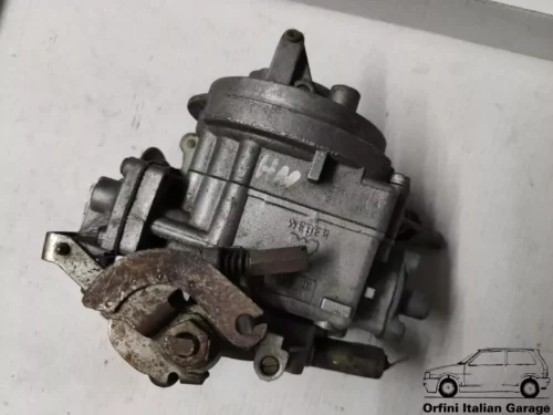 7681370 - Fiat Uno 45S Weber 32 TLF 4 Carburettor View Rear Close Up