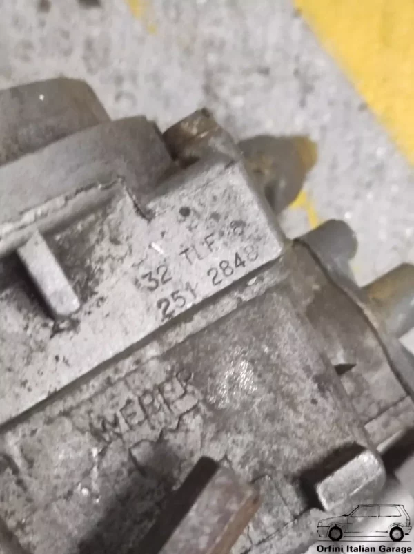 7681374 7681368 7621908 7554040 Weber 32 TLF 8/251 Carburettor Fiat Panda 4x4 View Rear