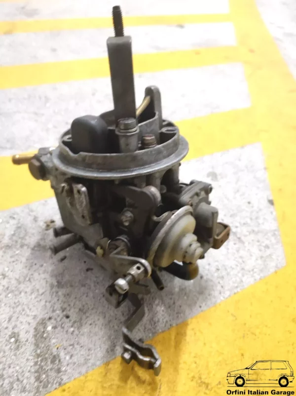 7681374 7681368 7621908 7554040 Weber 32 TLF 8/251 Carburettor Fiat Panda 4x4 View Left