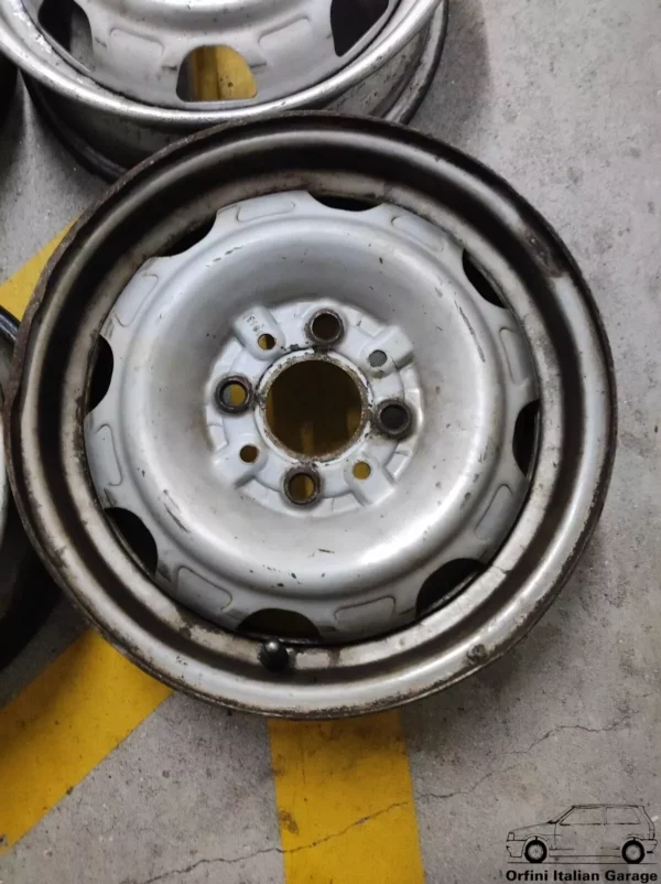 7682533 Cerchi Wheel Rim Fiat Panda 141 4x4 View Front