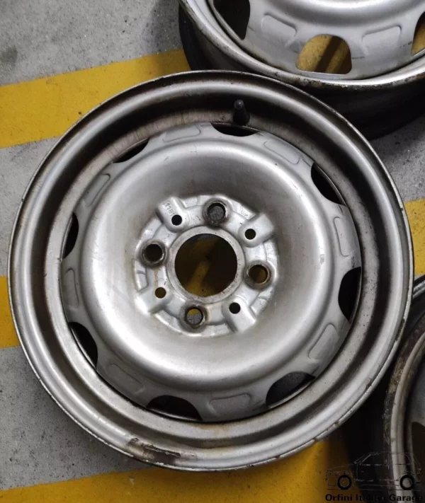 7682533 Cerchi Wheel Rim Fiat Panda 141 4x4 View Rear