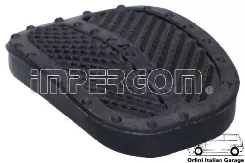 7685883 4130367 Brake Clutch Pedal Cover Fiat 126 500 850 Cinquecento Seicento View Front