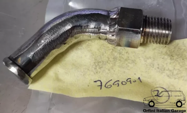 7690901 7612985 Oil Water Pipe Hose Stainless Steel Turbo Fiat Uno Turbo IE View Rear