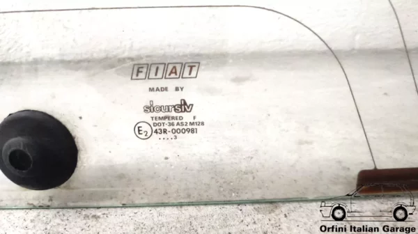 7691509 7673825 Back Door Tailgate Window Vetro - Fiat Uno MK2 View Front