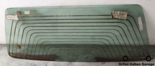 7691511 7673834 - Back Door Tailgate Window Vetro - Fiat Uno MK2 Turbo IE View Front