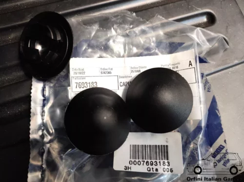 7693183 7559909 7573877 Top Cup Mount Suspension Shock Absorber Fiat Uno View Front