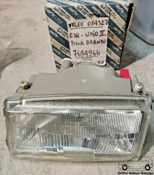 7694966 7680808 Front Left Carello Headlight - Fiat Uno MK2 View Rear