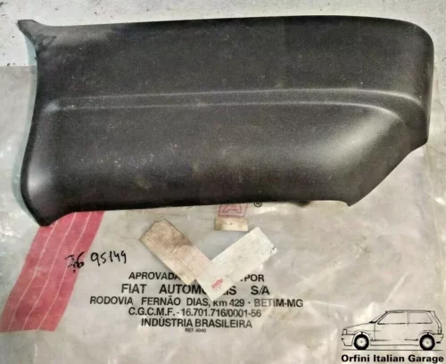 7695149 7695147 Rear Left Bumper Paraurti Fiat Fiorino Pickup View Front