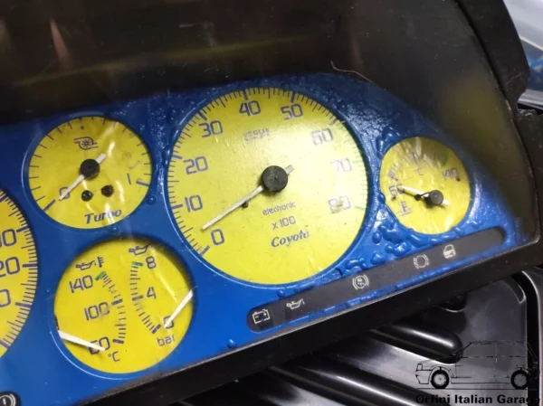 7695235 7643595 Fiat Uno MK2 Turbo IE Strumentazione Strumenti Instrument Panel View Rear