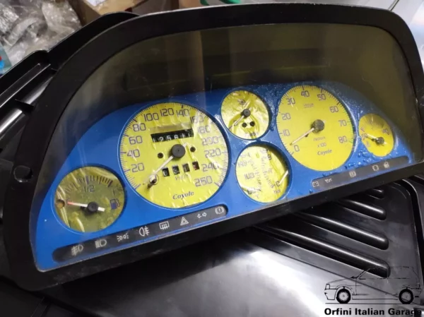 7695235 7643595 Fiat Uno MK2 Turbo IE Strumentazione Strumenti Instrument Panel View Left